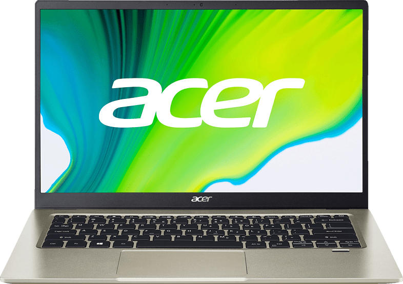 ACER Swift 1 (SF114-33-P8WQ) Tastaturbeleuchtung, Notebook mit 14 Zoll Display, Pentium Prozessor, 4 GB RAM, 256 GB SSD, Intel UHD Grafik 605, Gold