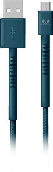 FRESH N REBEL Fabriq, Ladekabel, 1.5 m, Petrol Blue