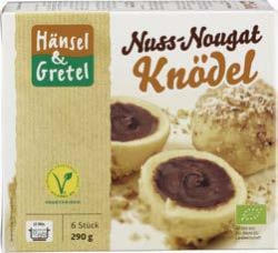 Hänsel und Gretel Bio-Nuss-Nougat-Knödel