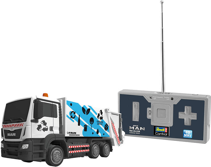 REVELL Mini RC Man Garbage Truck R/C Spielzeugmodellauto, Mehrfarbig