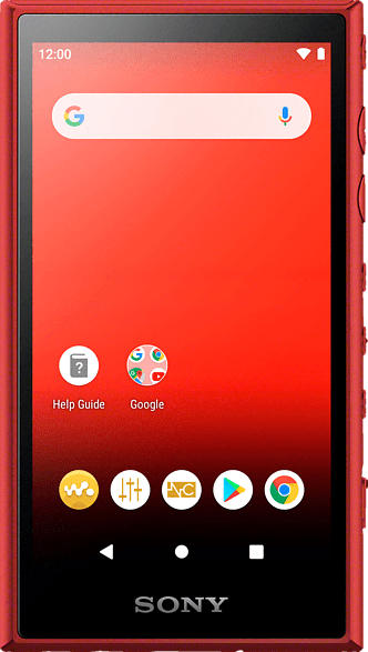 SONY Walkman NW-A105 Android 9.0 Mp3-Player (16 GB, Rot)