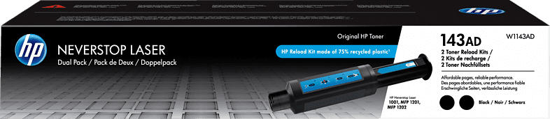 HP 143AD Toner Schwarz