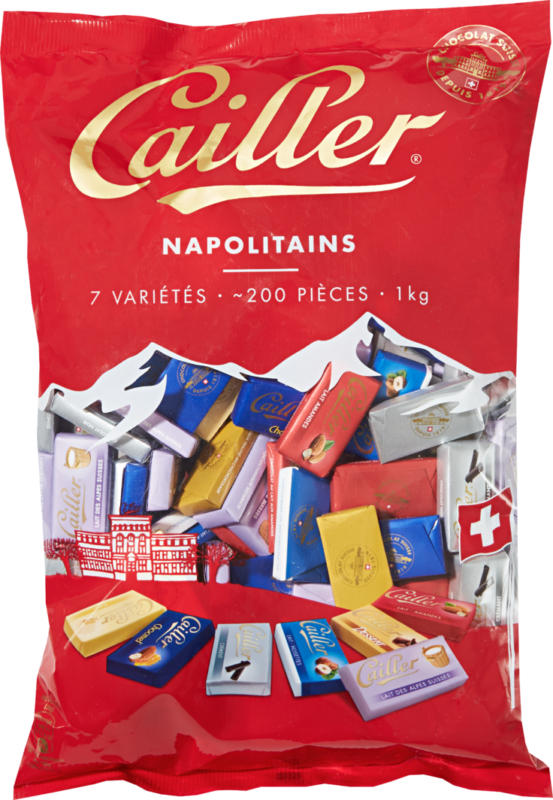 Napolitains Cailler, assortiti, 1 kg