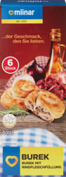 Bourek Mlinar, à la viande de bœuf, 6 pièces, 600 g