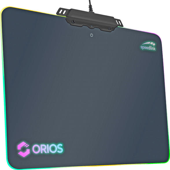 Gaming Mauspad Orios RGB, schwarz (SL-620100-BK)