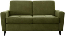 Schlafsofa in Textil Dunkelgrün