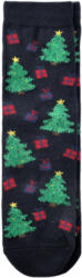 1 Paar Damen Socken im weihnachtlichen Dessin