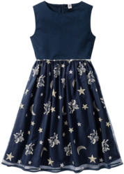 Festliches Mädchen Kleid mit Stickerei