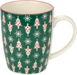 Tassen mit Tannenbaum-Allover (Nur online)