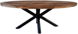 Esstisch Industrial Round B: 110 cm
