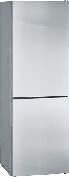 Freistehende Kühl-Gefrier-Kombination, inox-look, KG33VVLEA