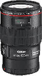 MediaMarkt CANON EF 100mm F2.8L Macro IS USM 100 mm f/2.8 EF, IS, USM, L-Reihe (Objektiv für Canon EF-Mount, Schwarz)