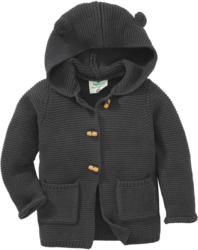 Baby Strickjacke mit Kapuze