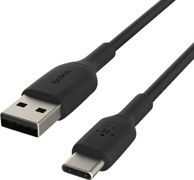 BELKIN CAB001bt2MBK, Ladekabel, 2 m, Schwarz