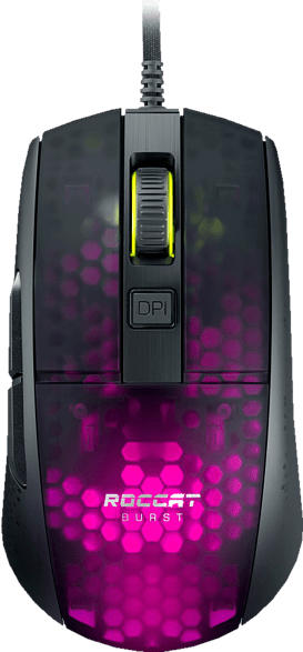 ROCCAT Burst Pro Gaming Maus, Schwarz