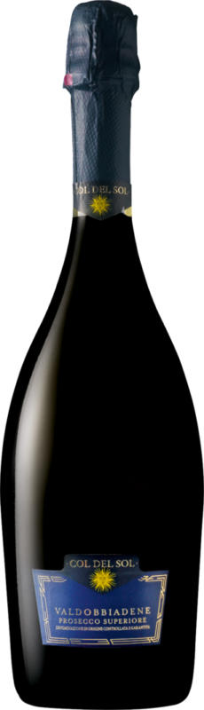 Col del Sol extra dry Prosecco Valdobbiadene DOCG, Veneto, Italia, 75 cl