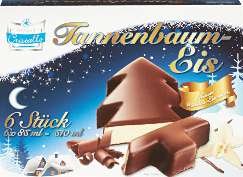 Glace Sapin Cristallo, 6 x 85 ml