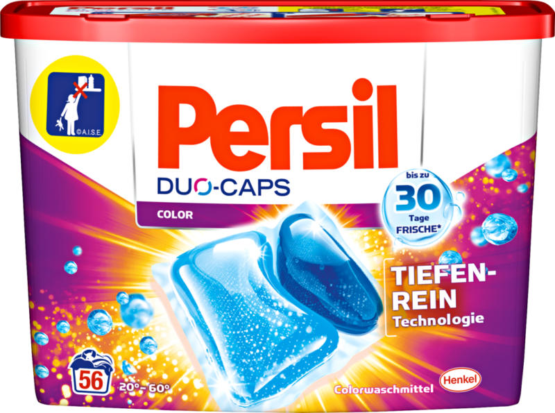Persil Waschmittel Color Duo-Caps, 56 Waschgänge, 1,288 kg