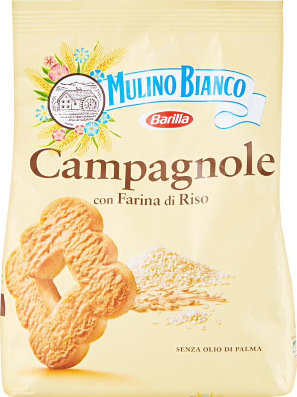 Biscotti Mulino Bianco Barilla, Campagnole, 700 g