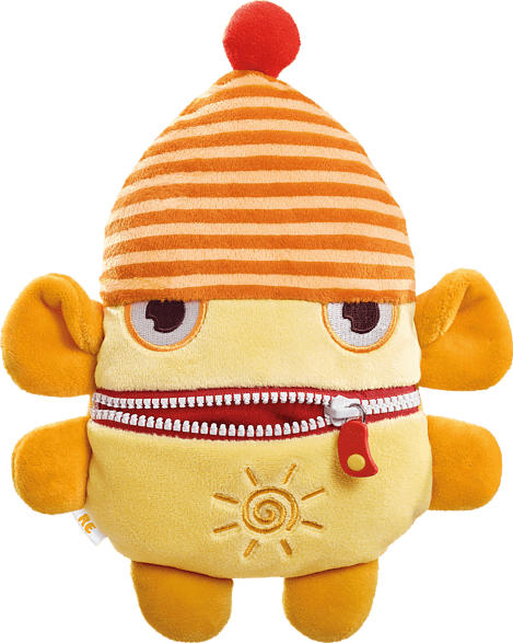 SCHMIDT SPIELE (UE) Sorgenfresser Re 25 cm Plüschfigur, Mehrfarbig