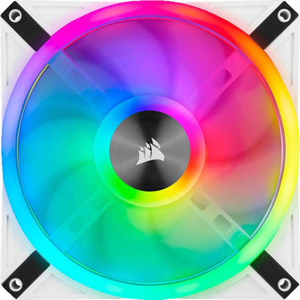 CORSAIR QL140 RGB Gehäuselüfter, Weiß