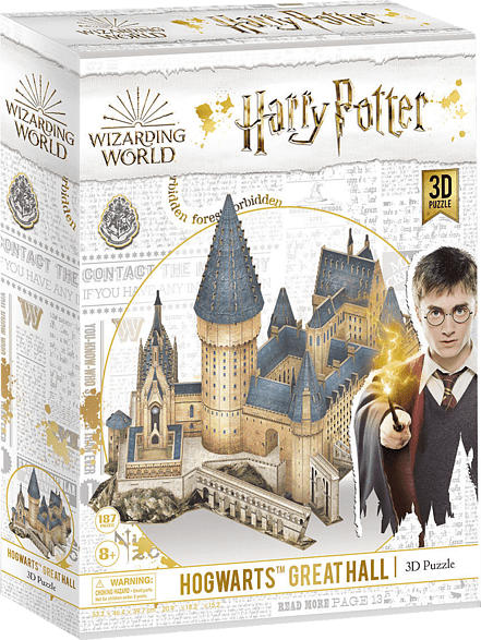 REVELL Harry Potter Hogwarts™ Great Hall 3D Puzzle, Mehrfarbig