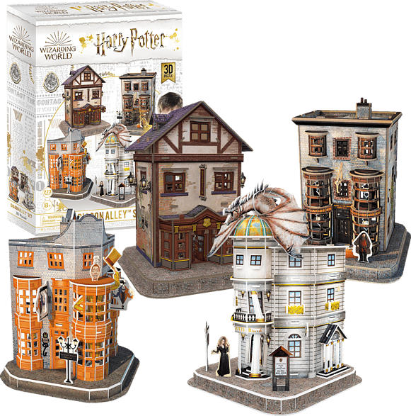 REVELL Harry Potter Diagon Alley™ Set 3D Puzzle, Mehrfarbig