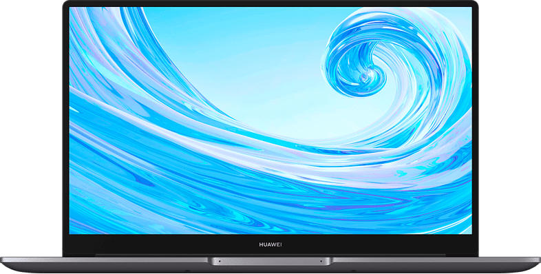 HUAWEI Matebook D 15, Notebook mit 15.6 Zoll Display, Ryzen™ 7 Prozessor, 8 GB RAM, 512 GB SSD, Radeon™ Vega 10 Grafik, Space Grey