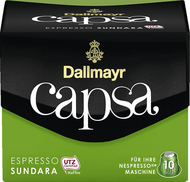 DALLMAYR Capsa Espresso Sundara Kaffeekapseln (Nespresso)