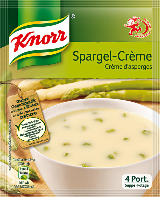 Zuppa di asparagi Knorr, 65 g