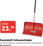 Würth-Hochenburger - Baustoffniederlassung Kunststoff-Schneeschieber - bis 28.11.2020