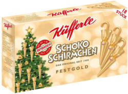 Küfferle Gold Schokoschirmchen 18er