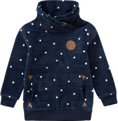 Mädchen Sweatshirt mit Schalkragen
