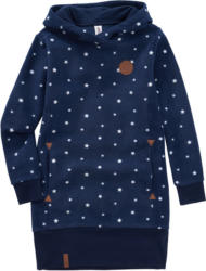 Mädchen Sweatkleid mit Stern-Allover