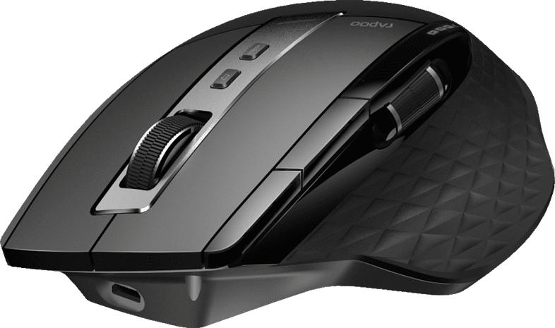 RAPOO MT750S Maus, Schwarz