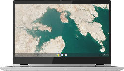 LENOVO Chromebook C340-15, Chromebook mit 15.6 Zoll Display, Core™ i3 Prozessor, 4 GB RAM, 128 GB eMMC, Intel UHD Graphics 620, Mineral Grey