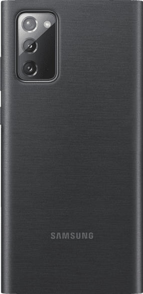 SAMSUNG EF-NN980 , Bookcover, Samsung, Galaxy Note20, Polycarbonat, Thermoplastisches Polyurethan, Schwarz