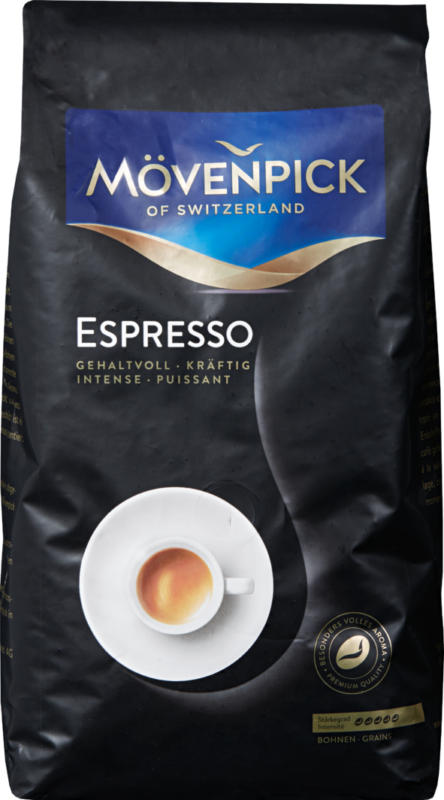 Caffè Espresso Mövenpick, in grani, 1 kg