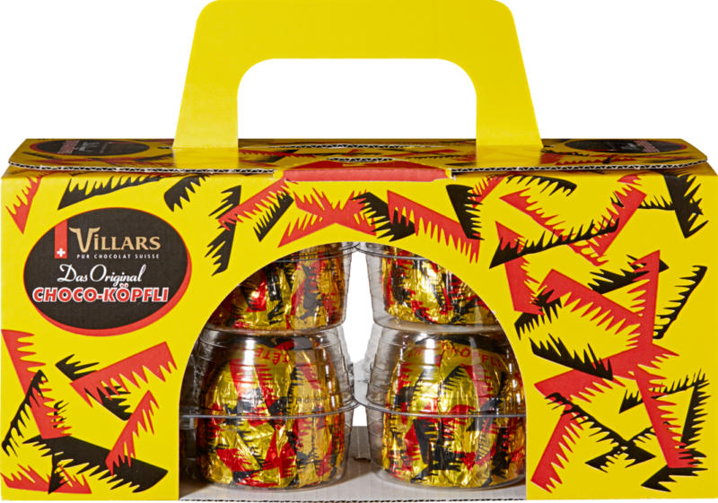 Villars Schoko-Köpfli zartbitter, 16 Stücke, 480 g