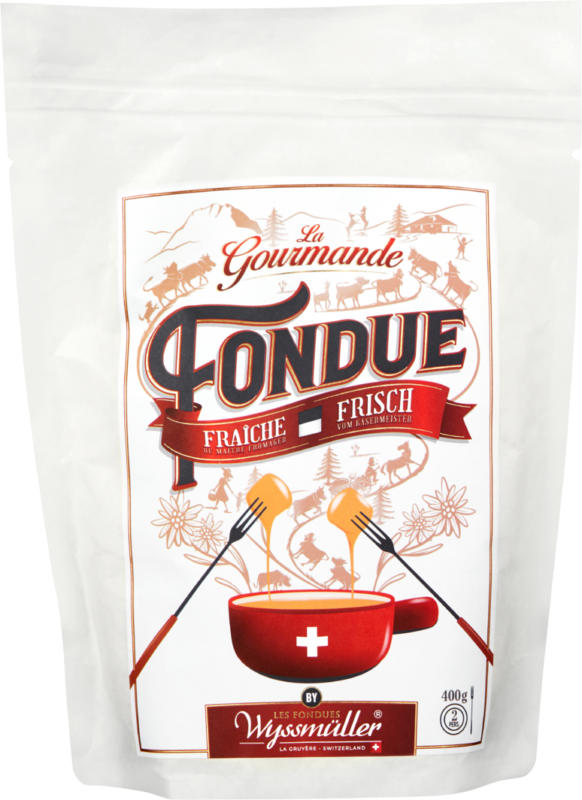 Fondue fresca La Gourmande Wyssmüller®, 400 g
