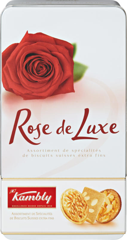 Assortiment de biscuits Rose de Luxe Kambly, 350 g