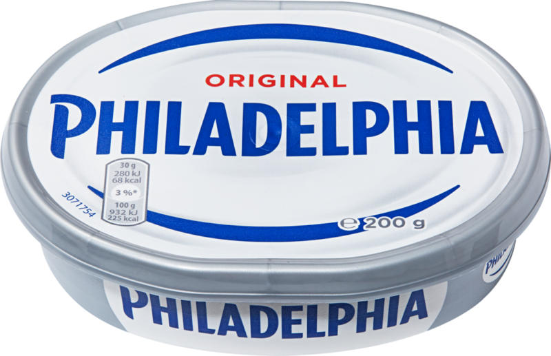 Formaggio fresco Philadelphia, Original, 2 x 200 g