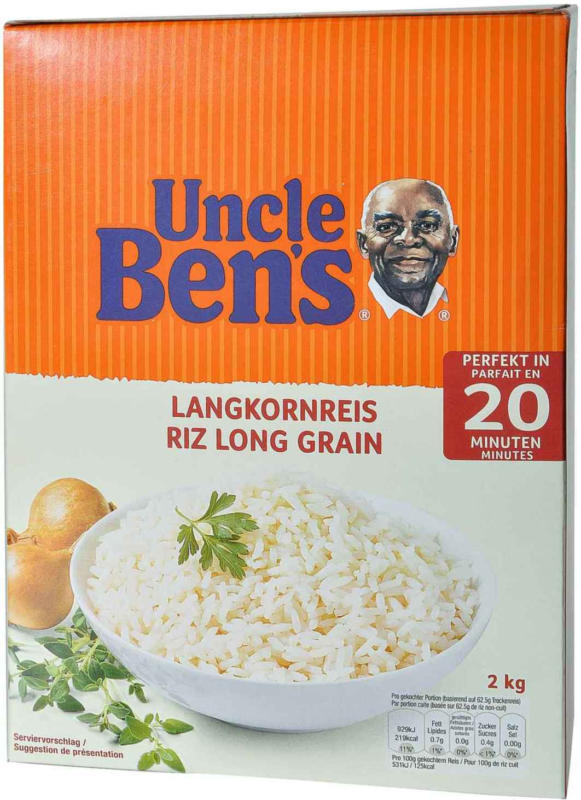 Uncle Ben's Riso Lungo 20 Min. 2 kg -