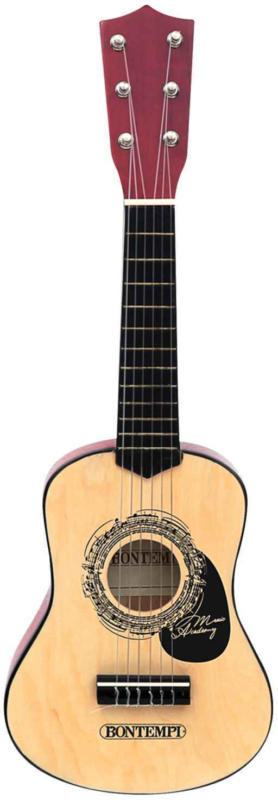 Bontempi Chitarra in legno 55 cm, nera -