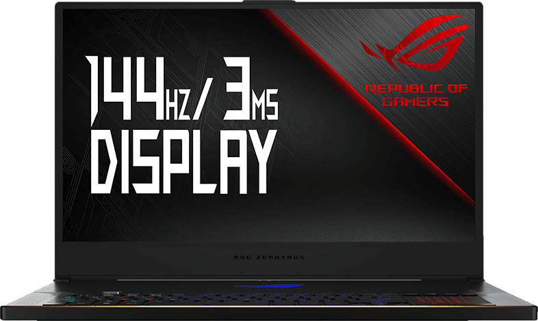ASUS ROG Zephyrus S17 GX701LXS-HG088T, Gaming Notebook mit 17.3 Zoll Display, Core™ i7 Prozessor, 32 GB RAM, 1 TB SSD, GeForce® RTX 2080 SUPER™ with Max-Q Design, Black