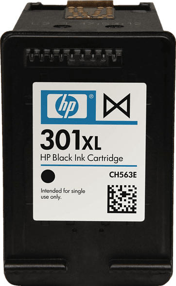 HP 301XL Tintenpatrone Schwarz (CH563EE)