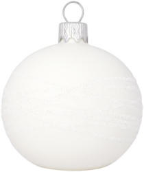 Christbaumkugel Weiß