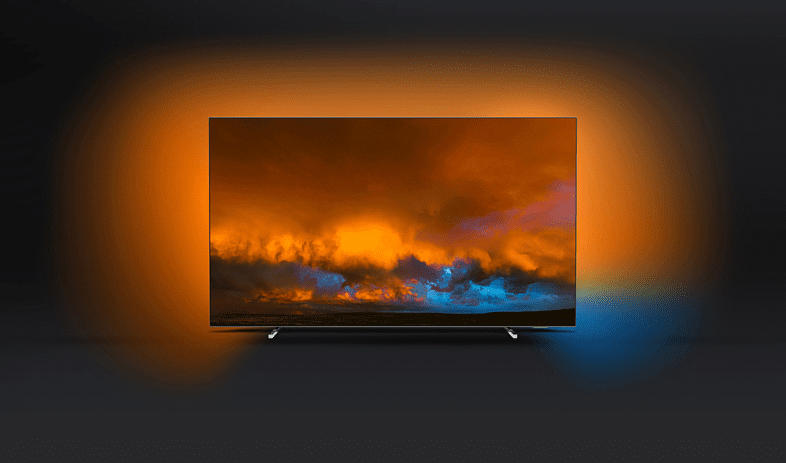 PHILIPS 65OLED804/12 OLED TV (Flat, 65 Zoll/164 cm, UHD 4K, SMART TV, Ambilight, Android 9.0)
