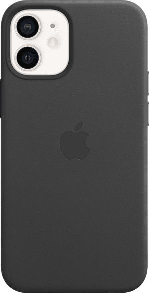 Leder Case mit MagSafe in Schwarz für iPhone 12 mini (MHKA3ZM/A)