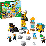 MediaMarkt LEGO 10932 Baustelle mit Abrissbirne Bausatz, Mehrfarbig